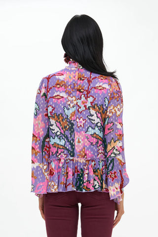 Oliphant-Peplum Blouse