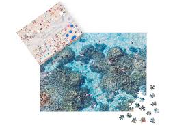 The Beach-Gray Malin Double Sided Puzzle