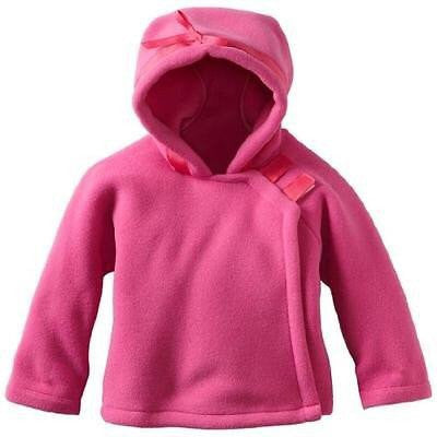 Hot pink fleece pullover deals
