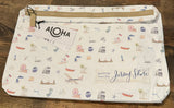 Aloha Mid Pouch- Exclusive Jersey Shore Print
