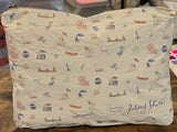 Aloha Mid Pouch- Exclusive Jersey Shore Print