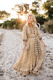Marea House Dress-Goldenrod