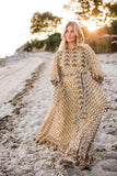 Marea House Dress-Goldenrod