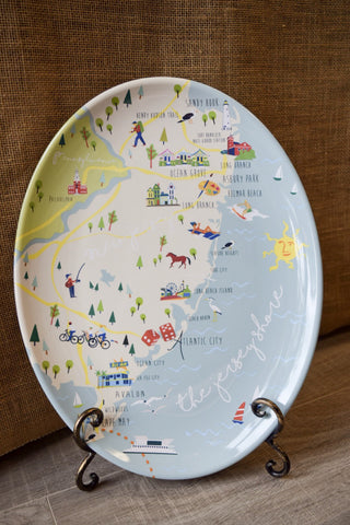 Jersey Shore Towns Platter
