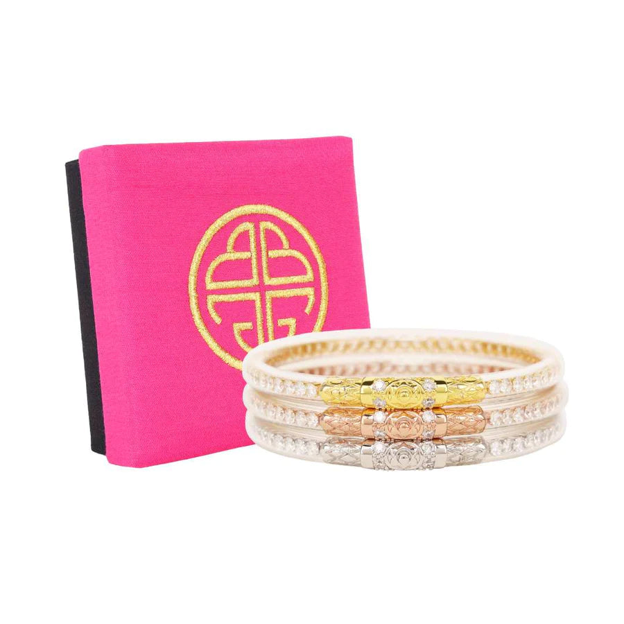 Budha Girl Three Queens All Weather Bangles