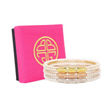 Budha Girl Three Queens All Weather Bangles